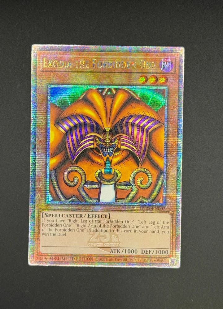 Exodia the Forbidden One TN23-EN002 YuGiOh 25th Anniversary EN
