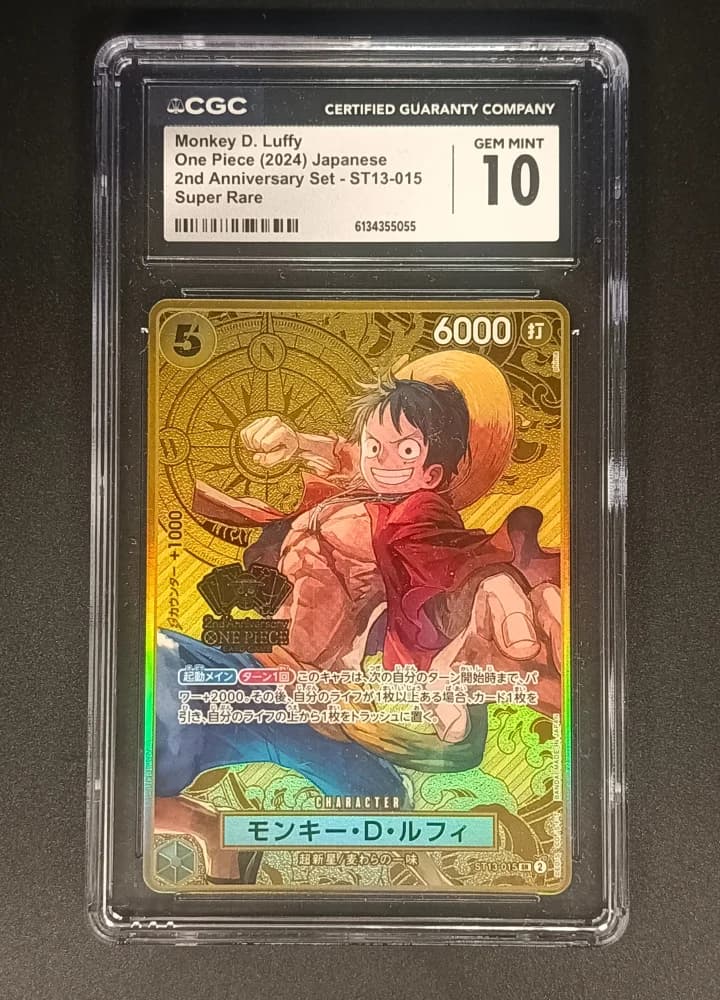 CGC10 Monkey D. Luffy ST13-015 SR JP