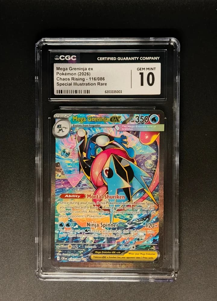 CGC10 Mega Greninja ex 116 SIR EN