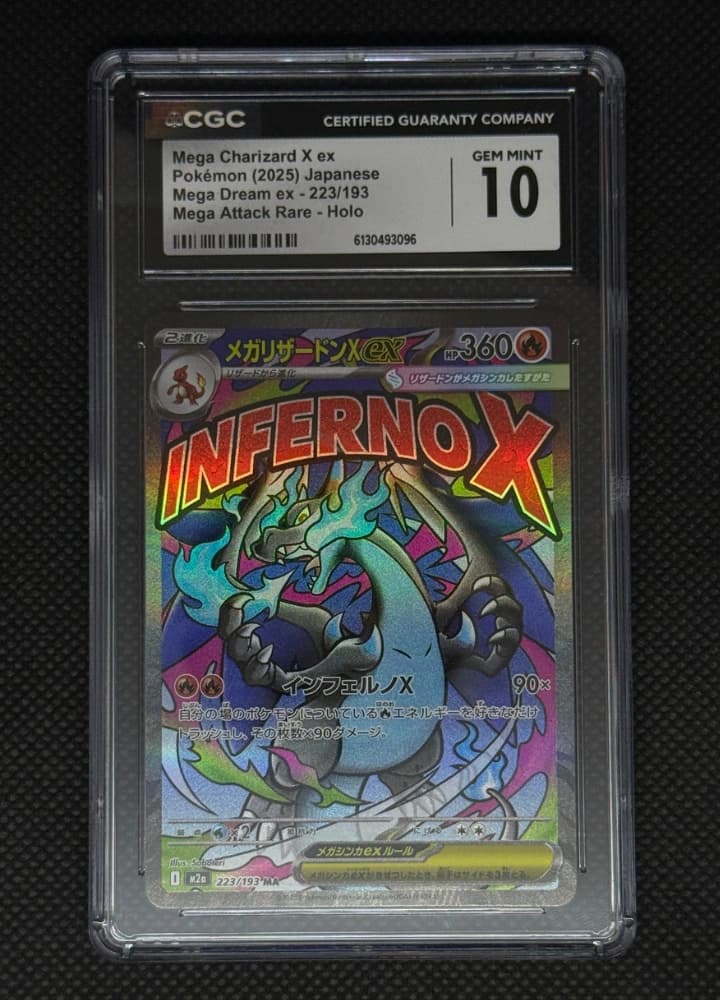 CGC10 Mega Charizard X 223 MA JP