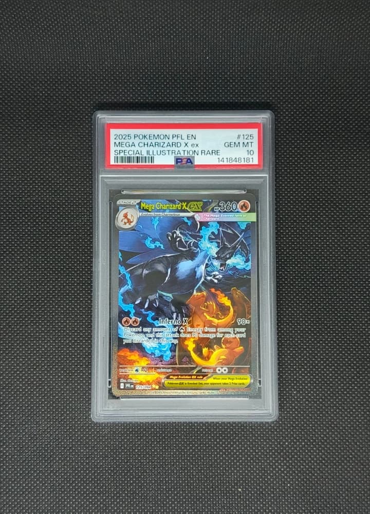 PSA10 Mega Charizard X ex 125 SIR EN