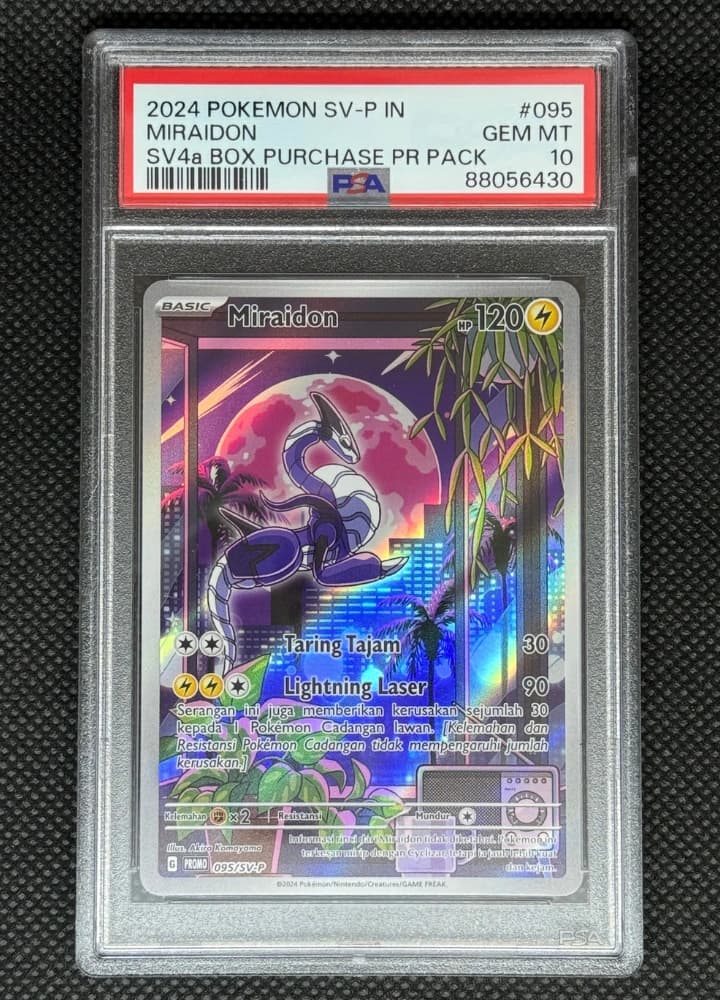 PSA10 Miraidon 95 SV-P ID